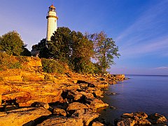Point Aux Barques Lighthouse, Port Austin, Michigan